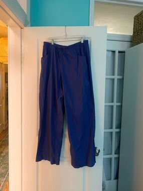 Rare discontinued Be Present Loose Wide-Leg Pants in Deep purple.